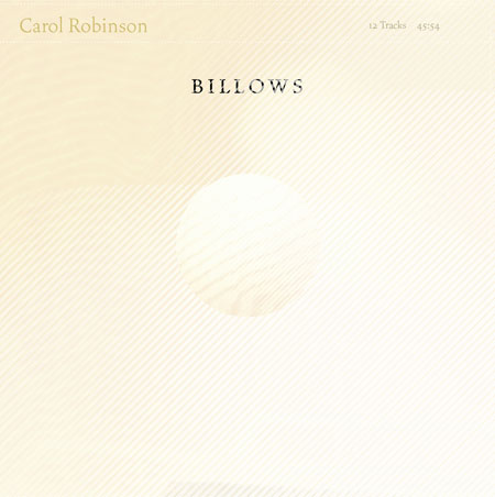 Carol Robinson| Billows